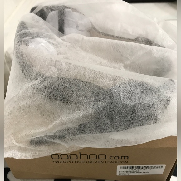 Square Toe Ankle Strap High Heels Sandal Platforms - Picture 7 of 8